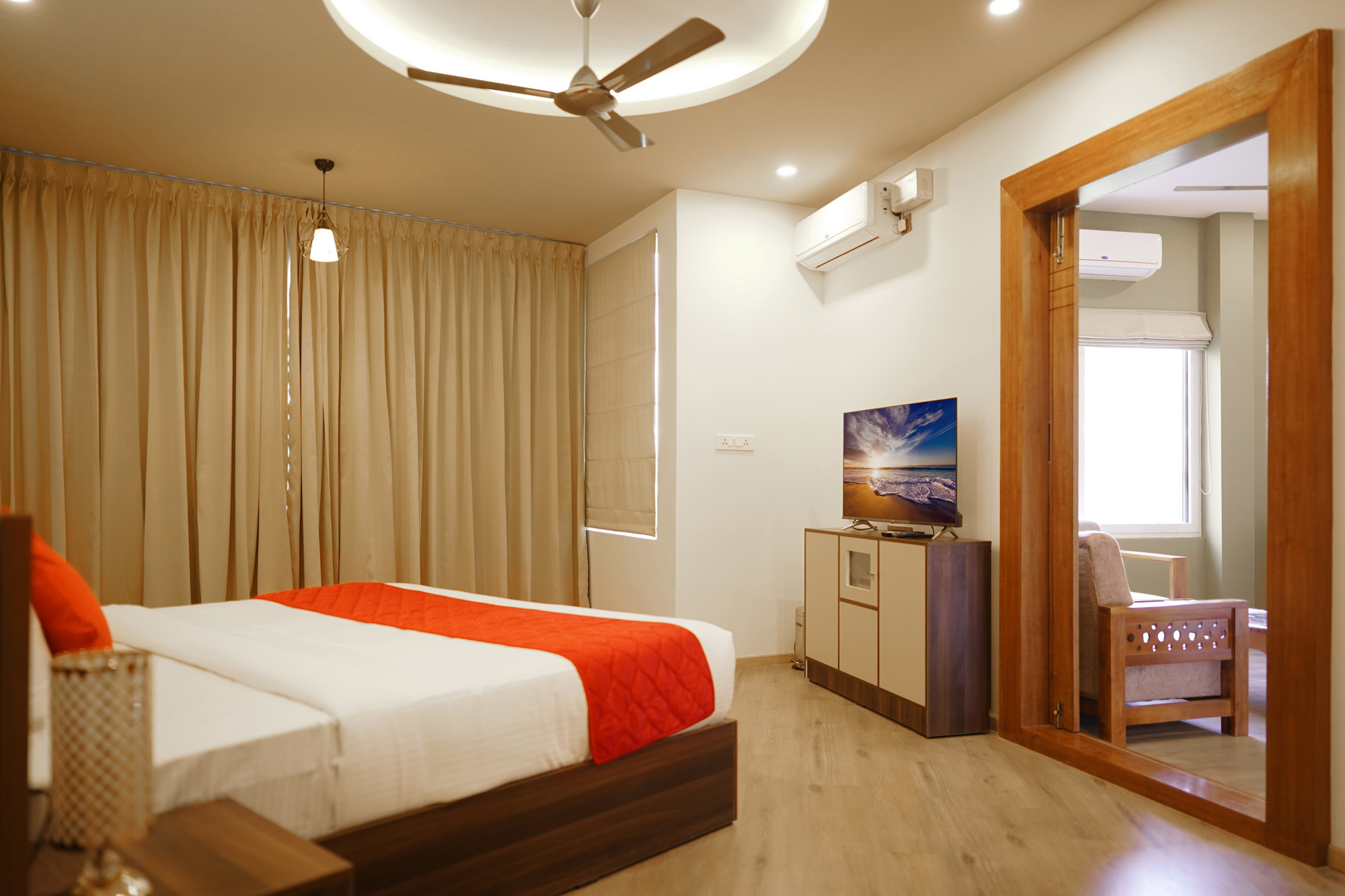 Twin bedroom suite with Tub Kuruva Island Wayanad